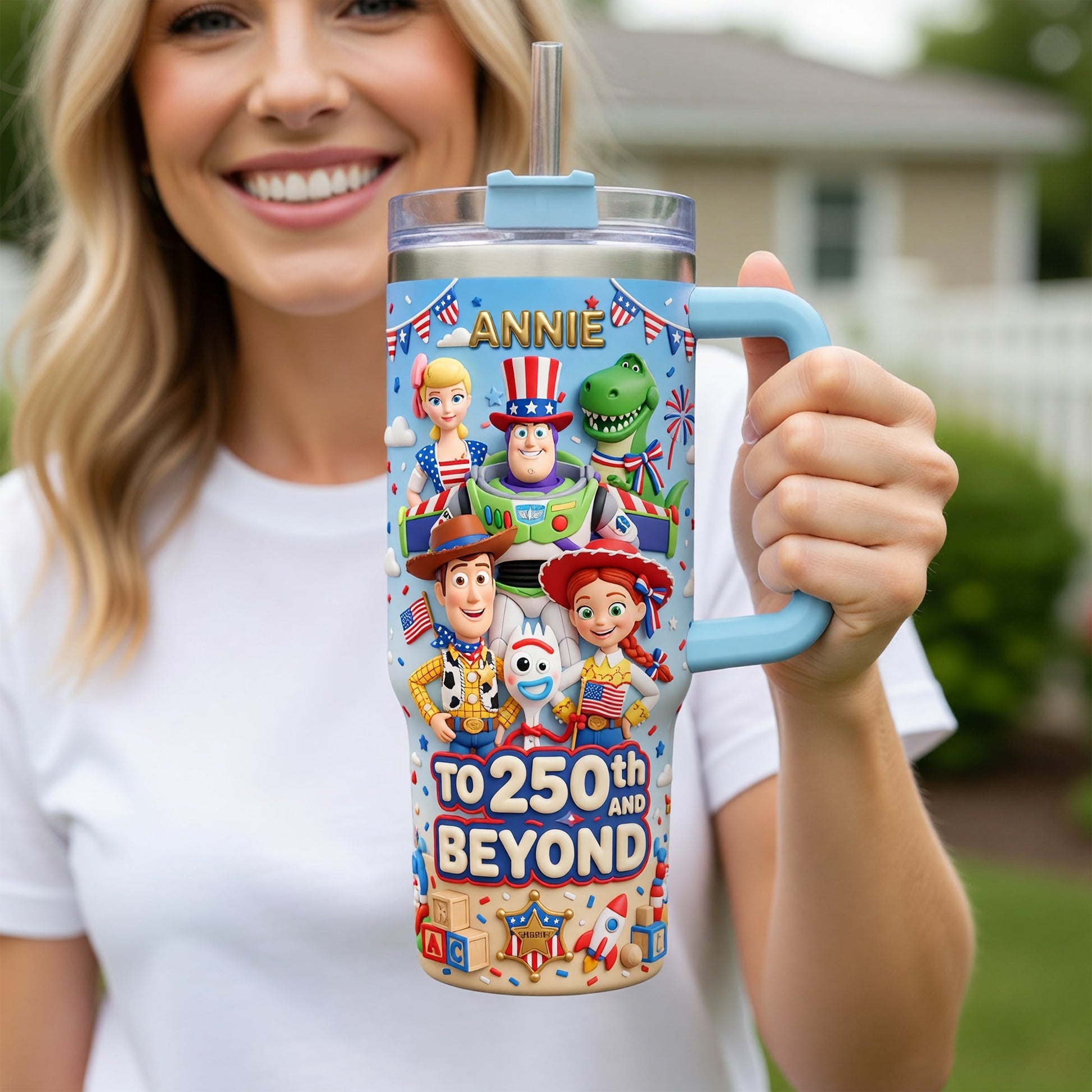 USA 250th Anniversary Tumbler With Handle - Personalized Gifts For Patriots 04tyqn190626 - image 3