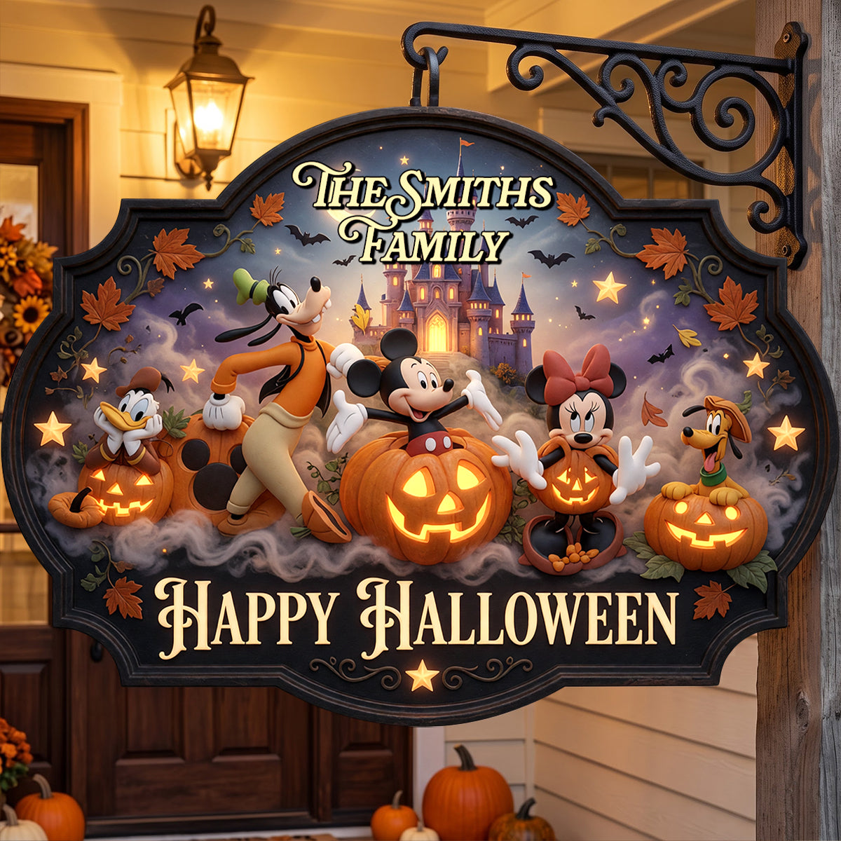 Happy Halloween Acrylic Sign - Personalized Halloween Gifts For Family 03natn060826-Homacus