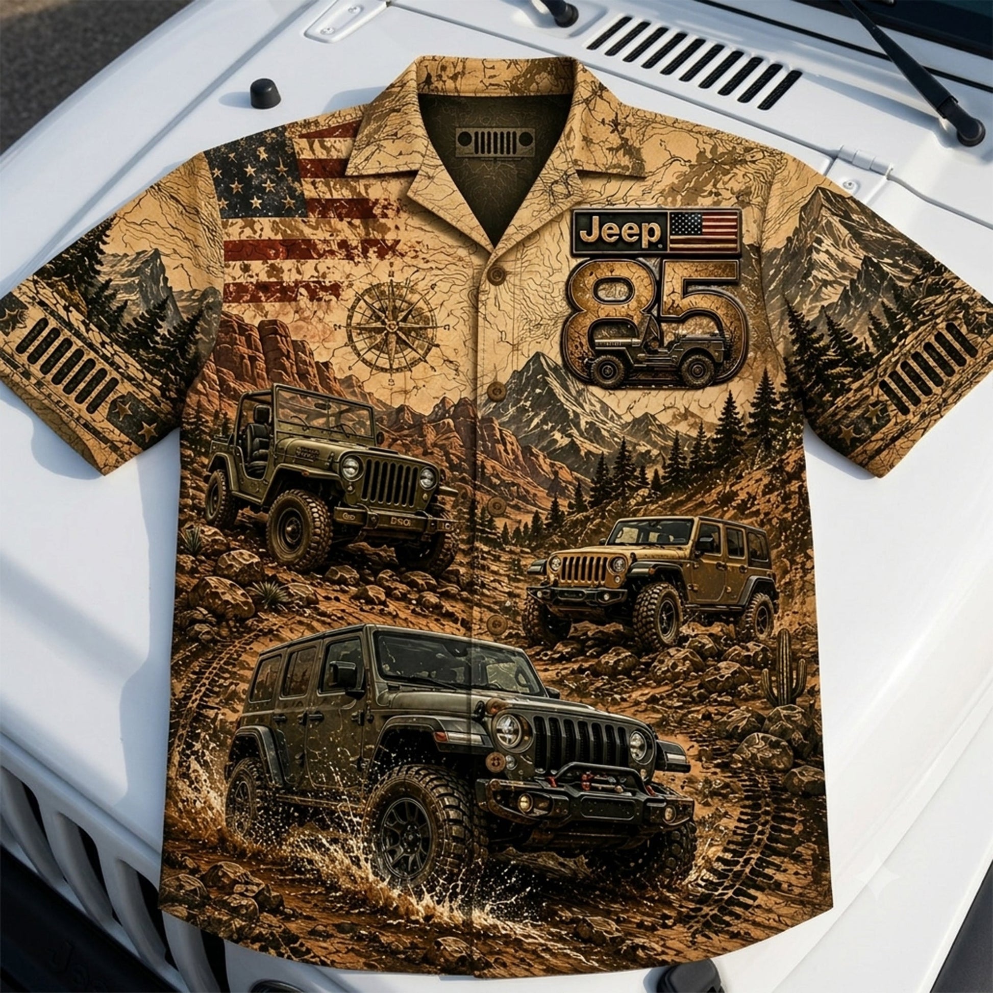 85th Anniversary Off-Road Hawaiian Shirt - Personalized Gift For Off-Road Lovers 04nalu090626 - image 3
