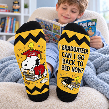 Penu Graduation Sleepy Socks - Personalized Gifts For Graduates