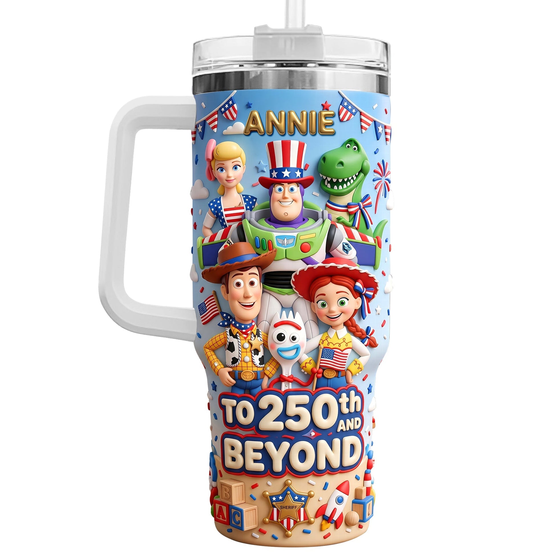USA 250th Anniversary Tumbler With Handle - Personalized Gifts For Patriots 04tyqn190626 - image 4