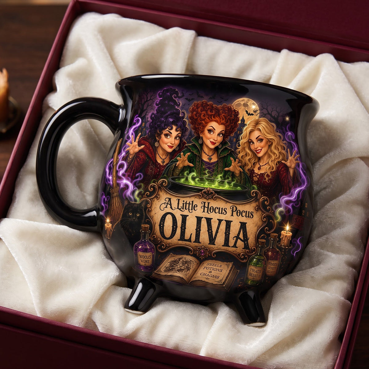 Dark Fantasy Cauldron Mug - Personalized Gifts For Friends 03HAQN180826-Homacus