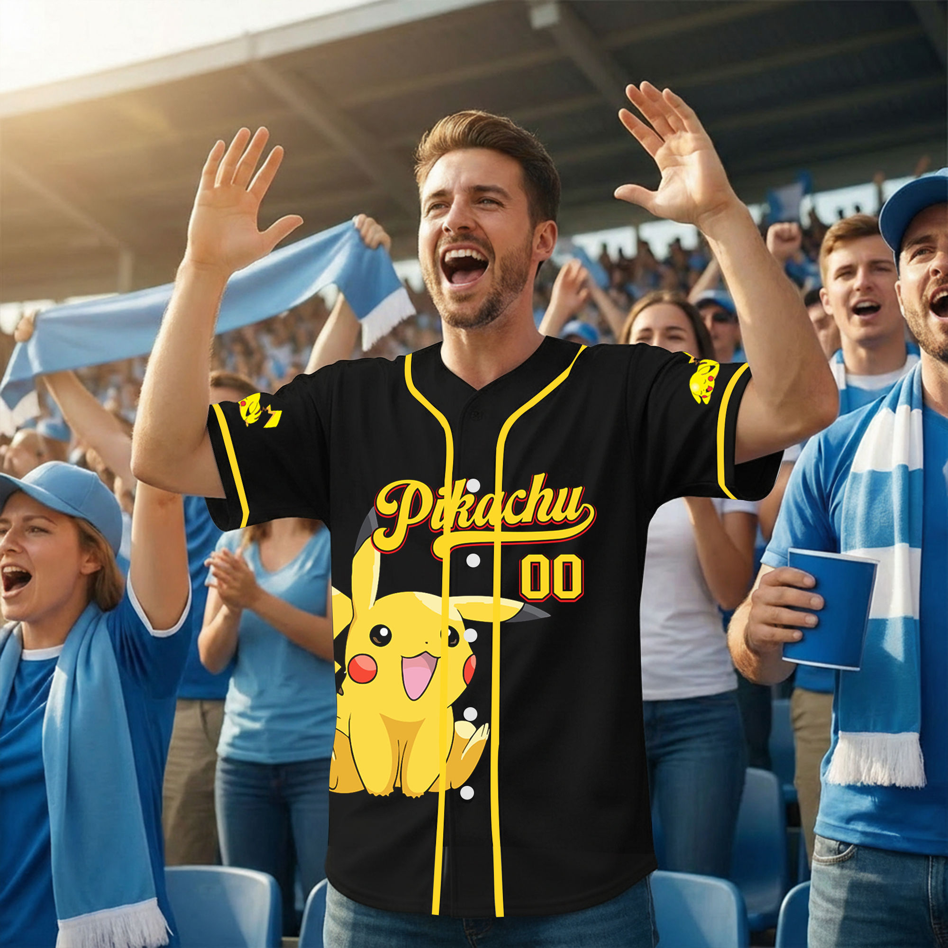 PoMo I Choose You - Personalized Baseball Jersey - Gift For Couple, Movie Fans | CL60 BA01