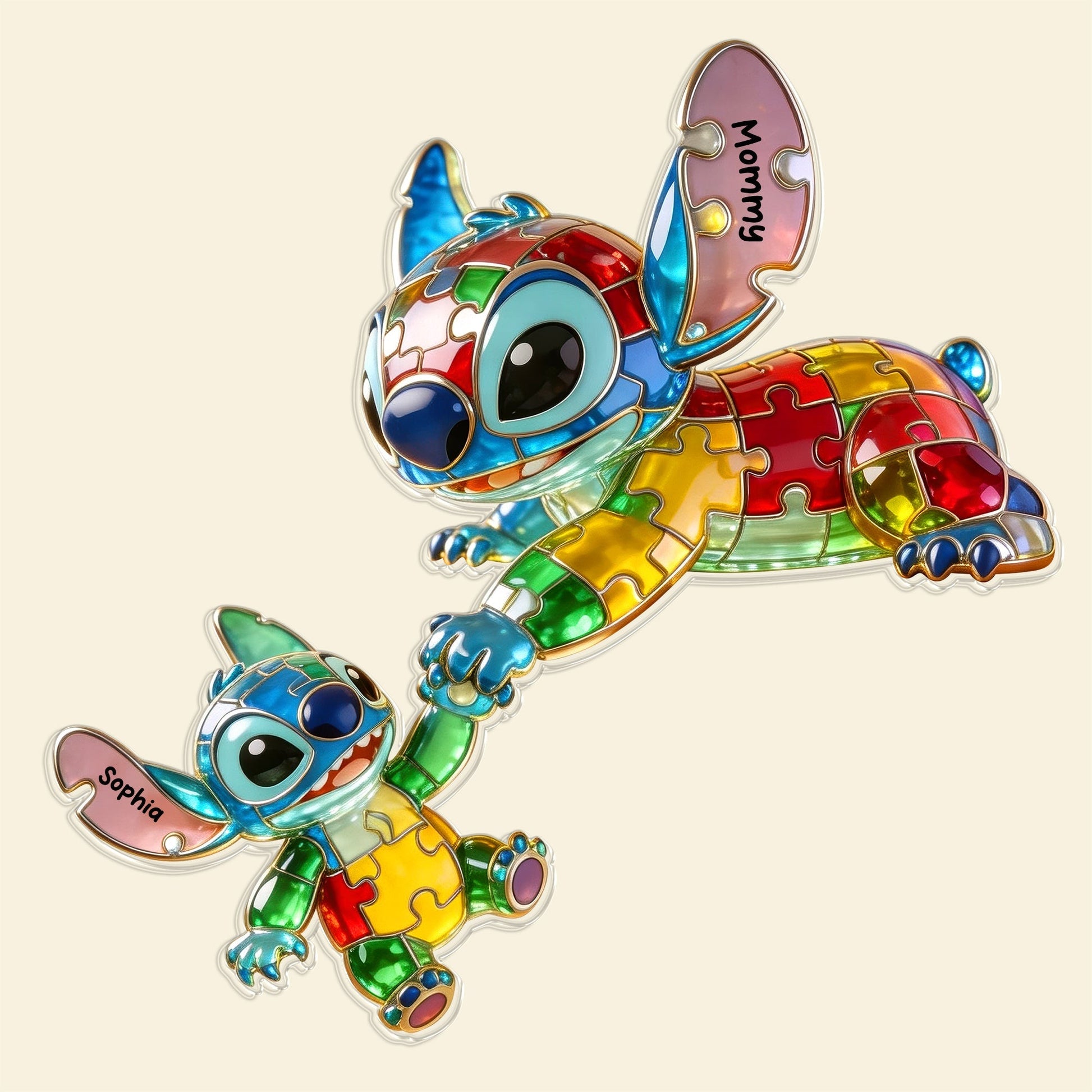 Autism Alien Mom And Kid Acrylic Plaque - Personalized Gifts For Autism Mom 03tgqn310326 - image 4