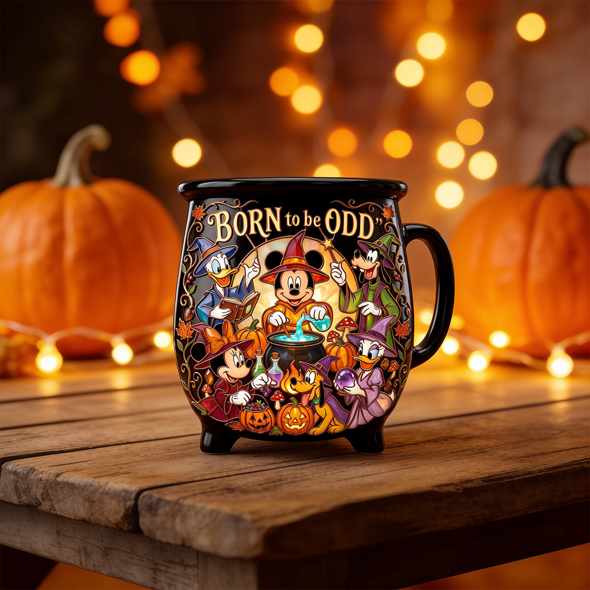 Odd Witches Ceramic Cauldron Mug - Personalized Gifts 02padt180826-Homacus