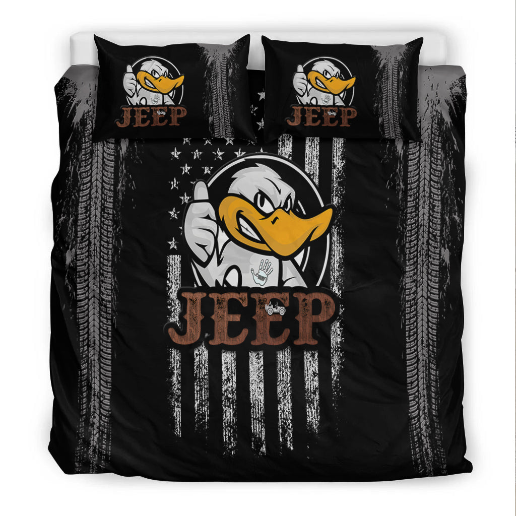 Duck duck Jeeps Unique Flag Bedding Set - LT12 - image 4