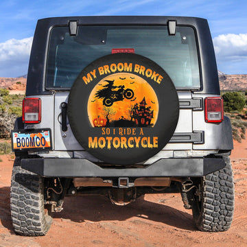 jeep-tire-covers-jeep-spare-tire-cover-halloween-my-broom-broke-so-i-drive-a-motorcycle-no58