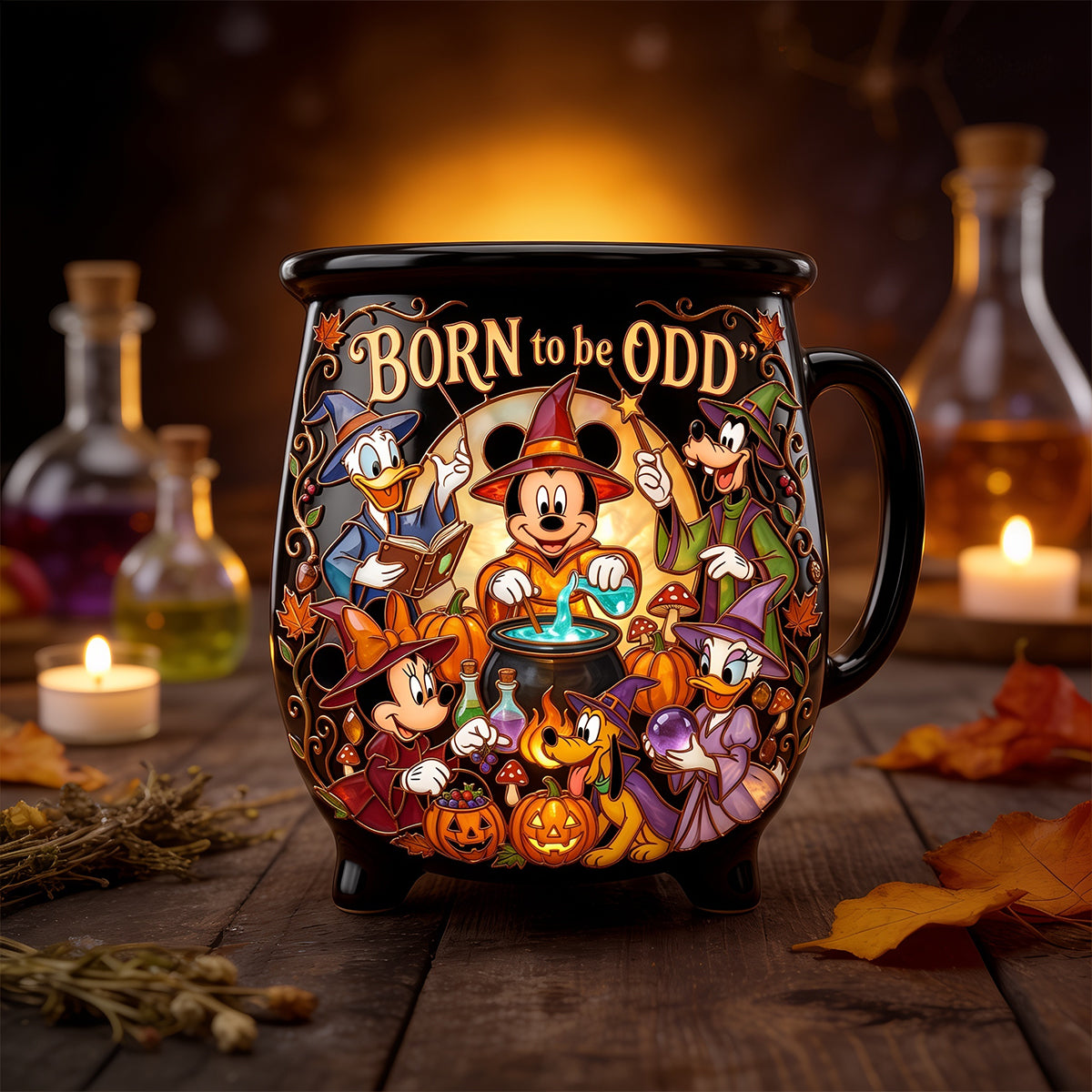 Odd Witches Ceramic Cauldron Mug - Personalized Gifts 02padt180826-Homacus