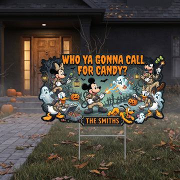 Sweet Treat Squad Yard Sign - Personalized Halloween Gift For Family -Mkko-DN2808261448