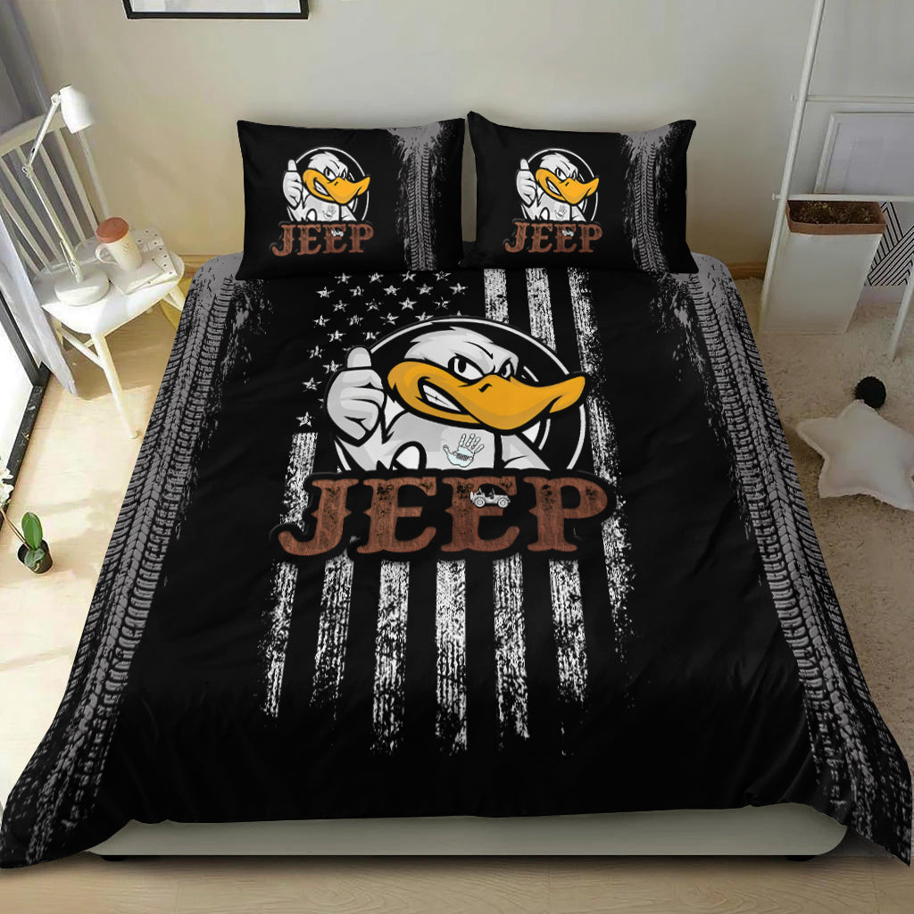 Duck duck Jeeps Unique Flag Bedding Set - LT12 - image 5