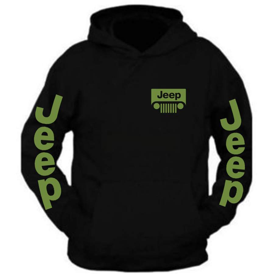 Jeep Hoodie All Sizes LT11