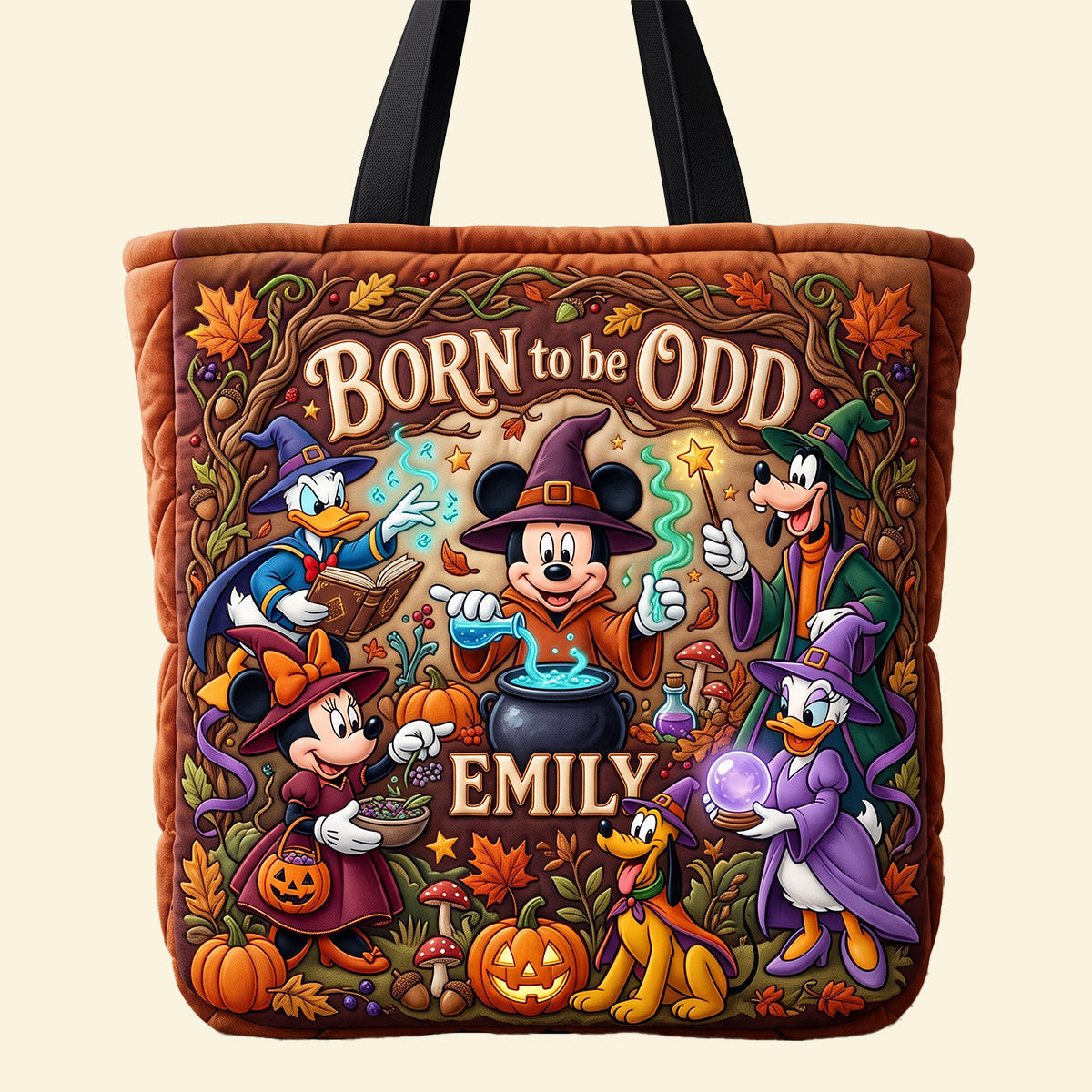 Born To Be Odd Tote Bag - Personalized Gifts For Witch Lover Tote Bag 01PATN290726-Homacus
