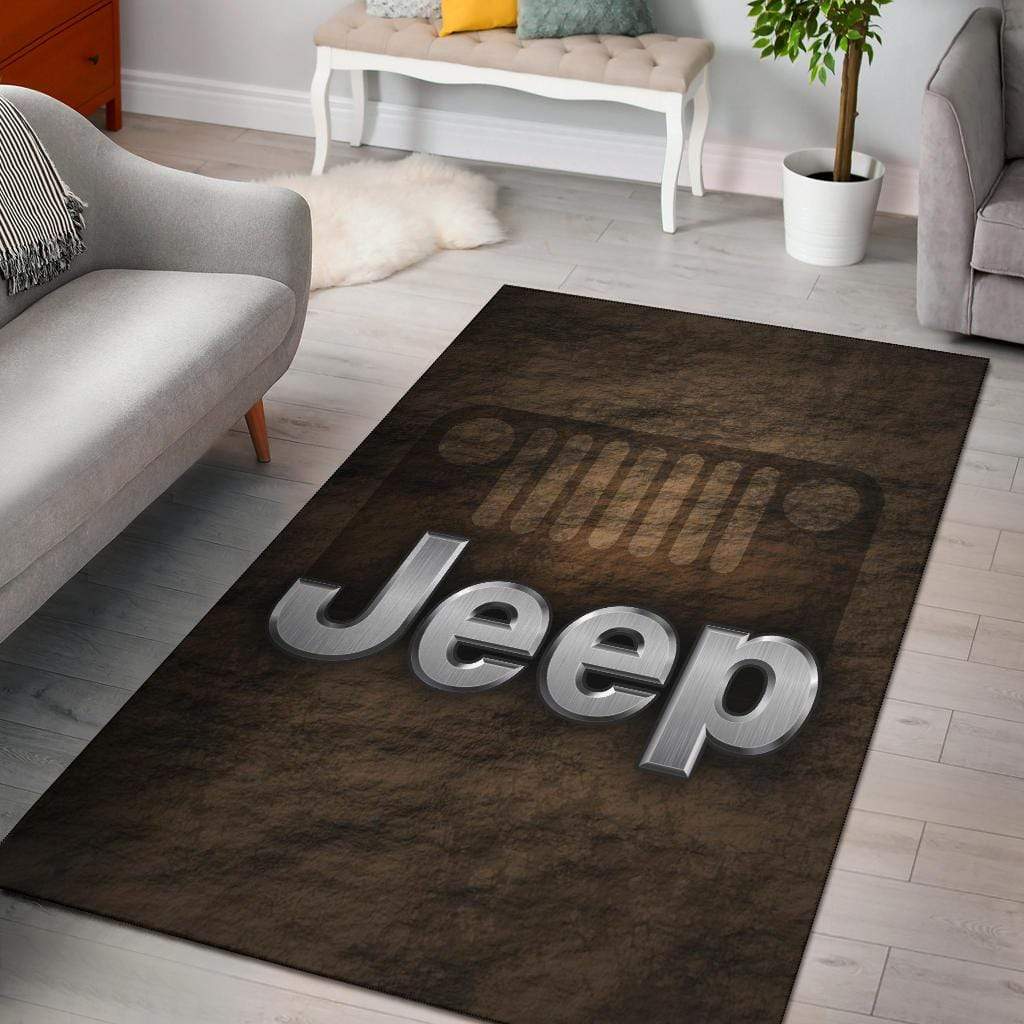 Jeep Old Vintage Rectangle Rug LT11