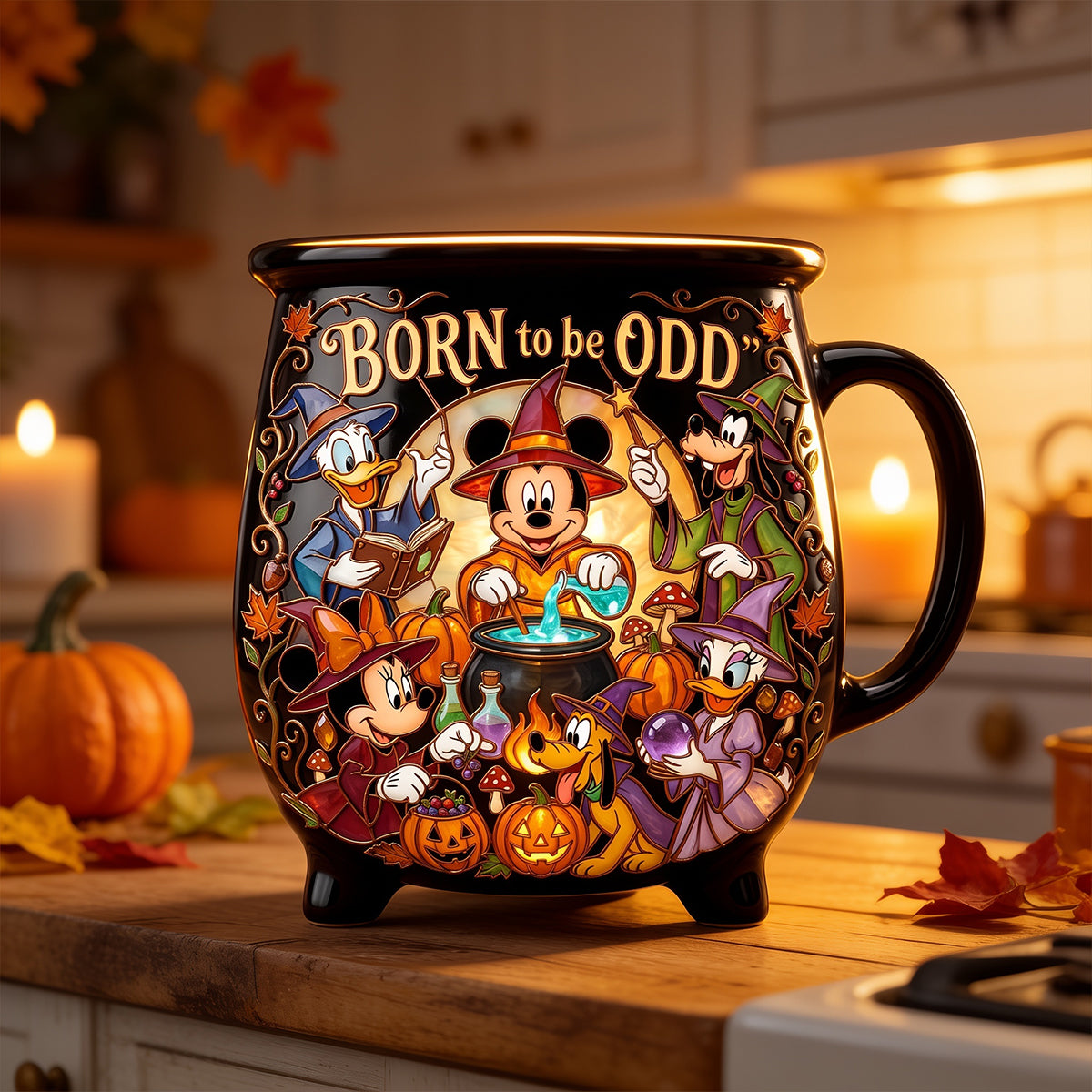 Odd Witches Ceramic Cauldron Mug - Personalized Gifts 02padt180826-Homacus