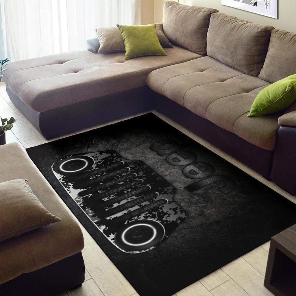 Jeep Cool Rectangle Rug LT11