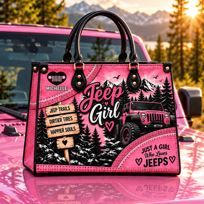 Personalized Jeep Girl Handbag  HHJGSG016-DN2310261136