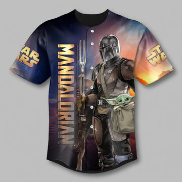 Galactic Saga 50th Anniversary - Personalized Baseball Jersey - MNPS0410NL