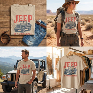 Jeep 85th Anniversary V2 T-Shirt TN2307261514