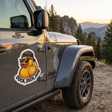 Duck Duck Jeep Car Magnet TN2608271549