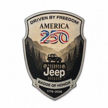 Jeep Anniversary Honor Vinyl Car Magnet TN2608271536