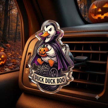 Halloween Duck Acrylic Car Air Vent Clip-DN2808261119