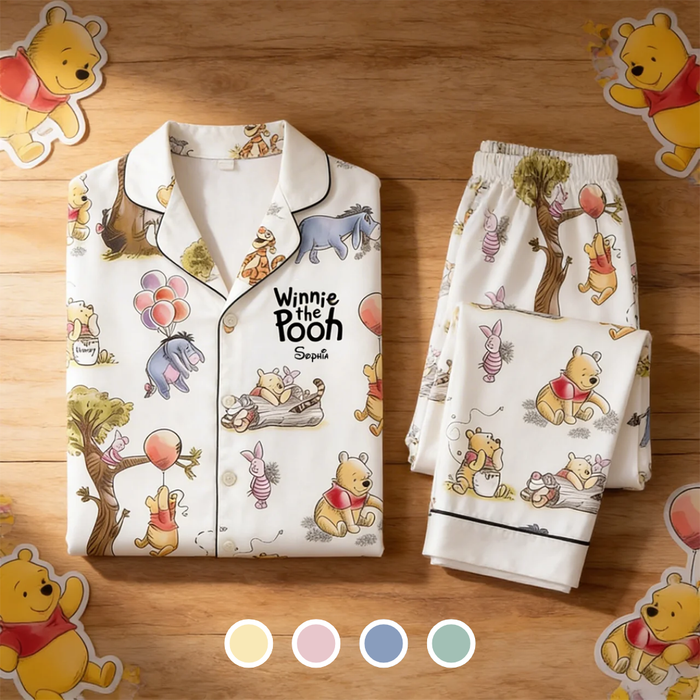 DSNY Just Loves Honey Bear - Celebrate 100th Anniversary - Personalized Pajama - Gift For Movie Fans HH01