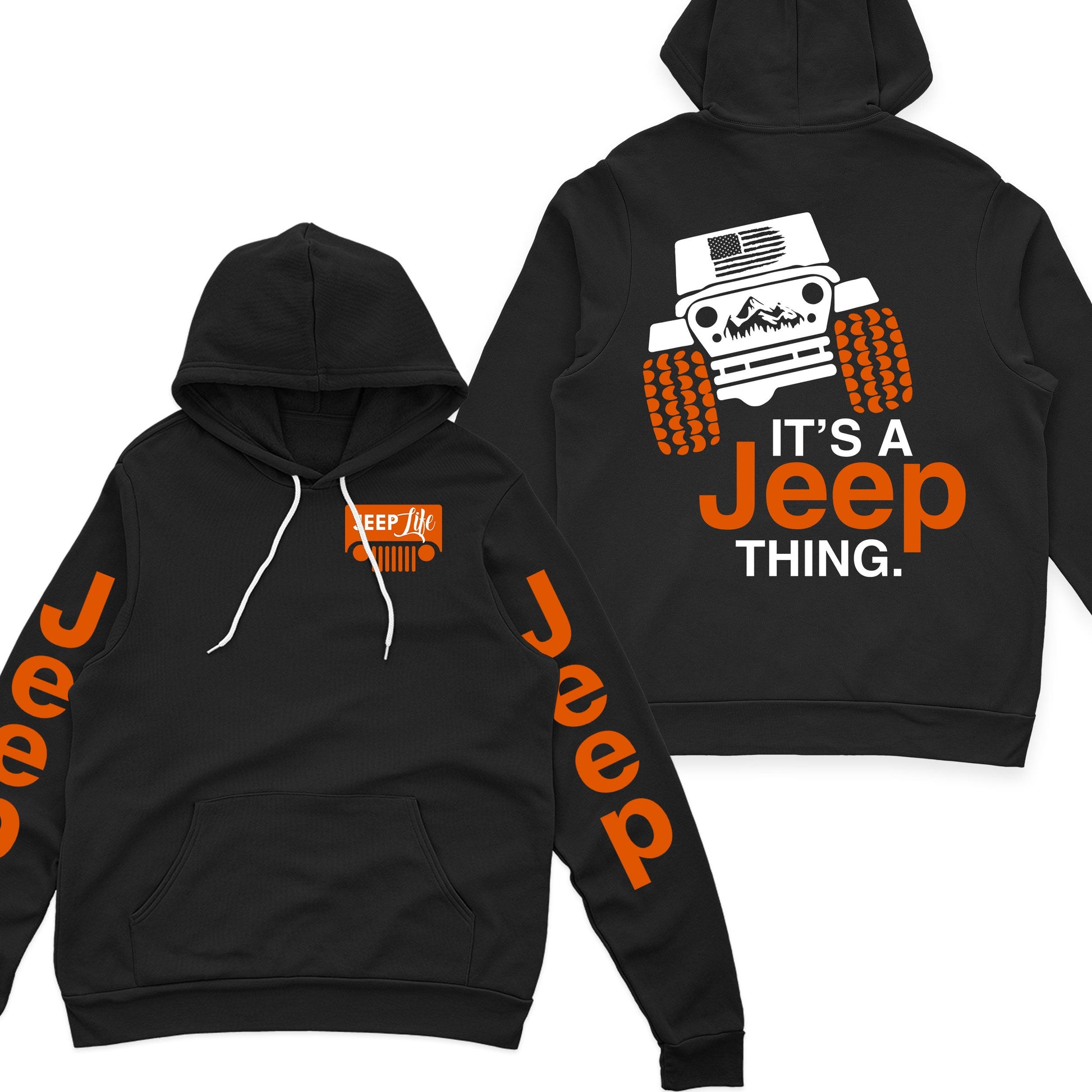 Multicolor It's A Jeep Thing Fleece Zip Hoodie Supler Store