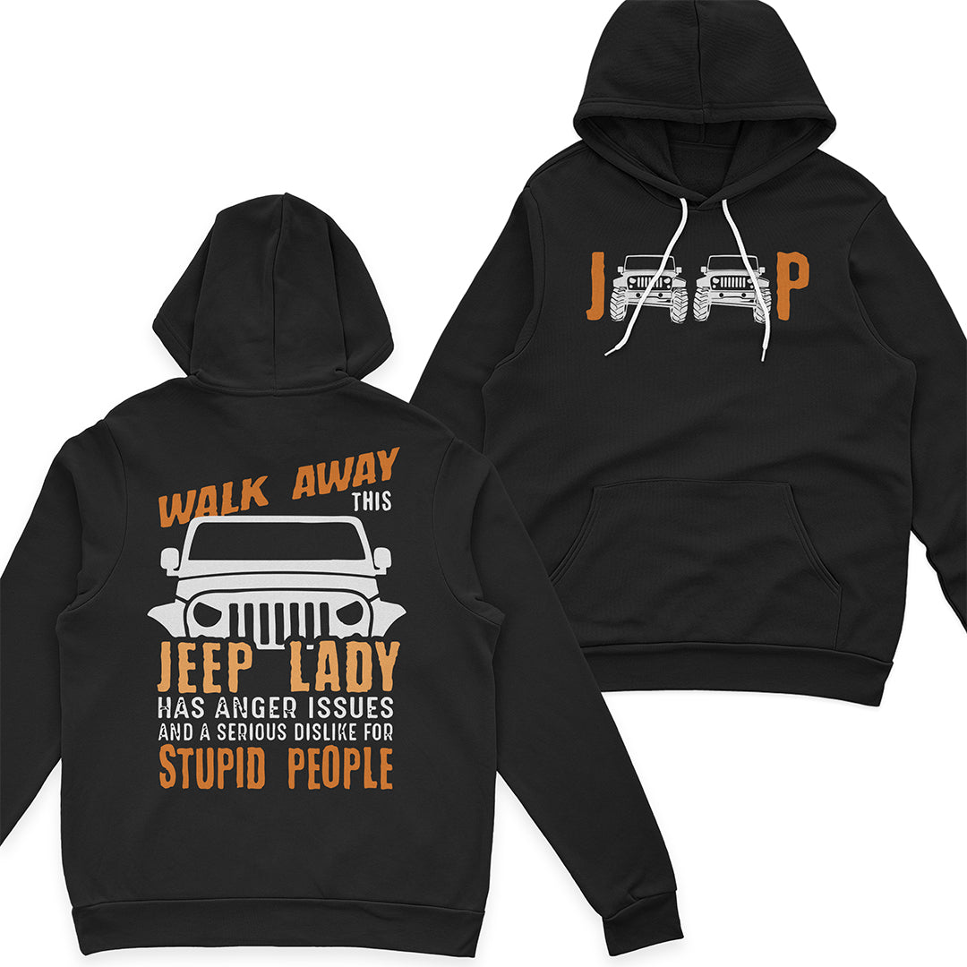 Jeep Lady Has Anger Issues Funny T-Shirt Hoodie Supler Store
