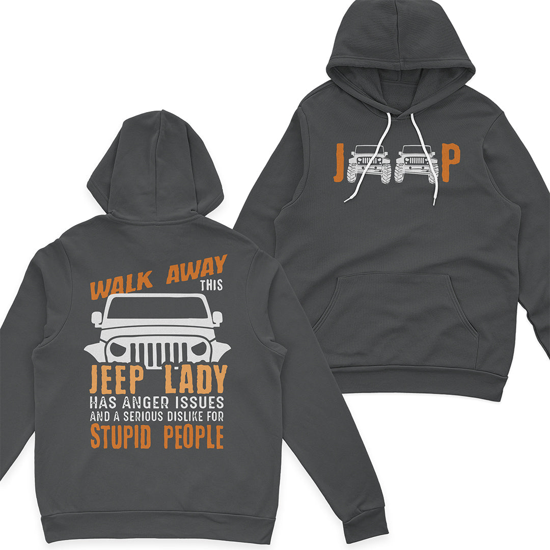 Jeep Lady Has Anger Issues Funny T-Shirt Hoodie Supler Store