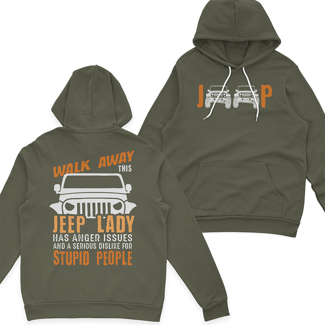Jeep Lady Has Anger Issues Funny T-Shirt Hoodie Supler Store