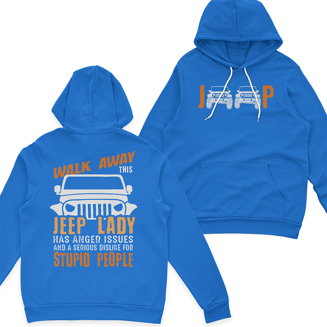 Jeep Lady Has Anger Issues Funny T-Shirt Hoodie Supler Store