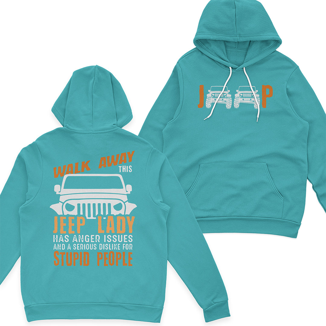 Jeep Lady Has Anger Issues Funny T-Shirt Hoodie Supler Store