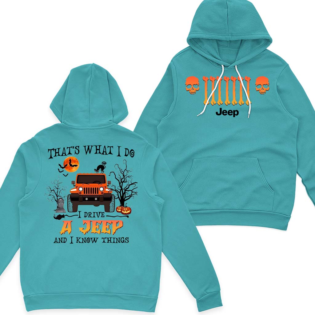 That's What I Do I Drive Jeep Halloween T-Shirt Hoodie Supler Store
