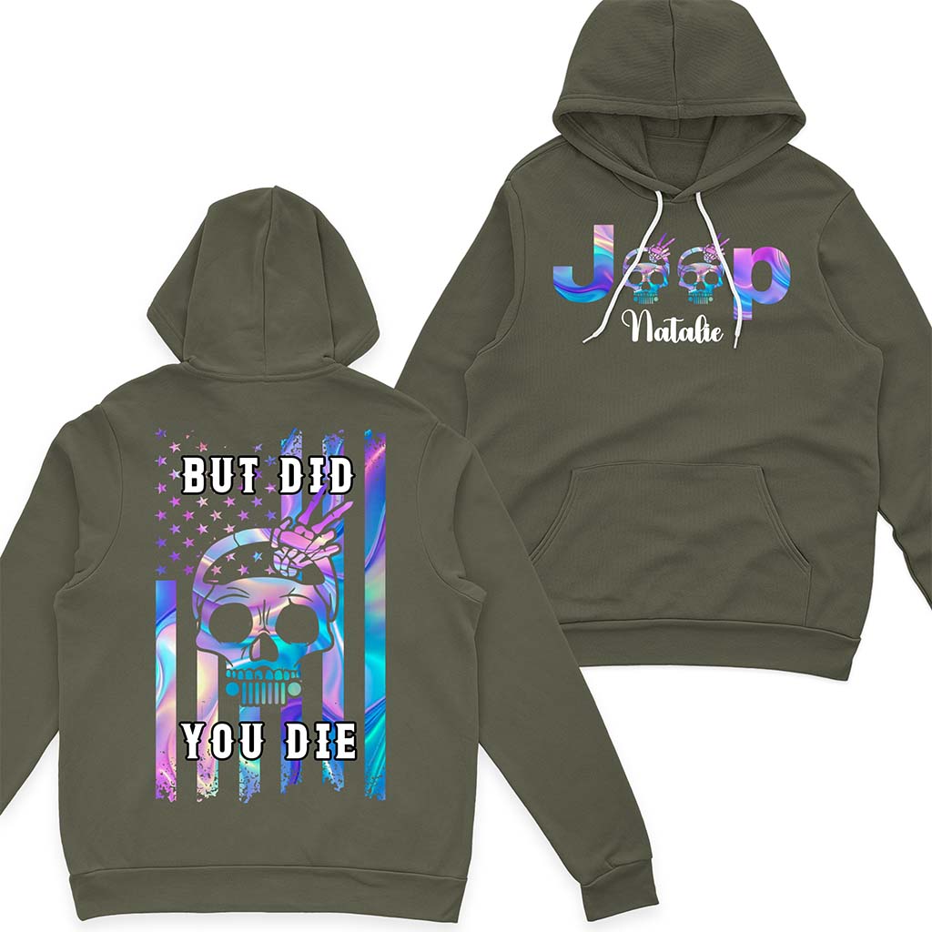 Personalized Jeep But Did You Die Quarter Zip Hoodie Supler Store
