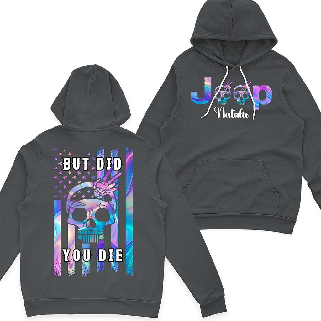 Personalized Jeep But Did You Die Quarter Zip Hoodie Supler Store
