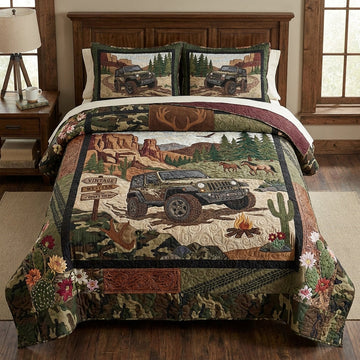 Jeep Life Quilted Bedding Set TN0608261544