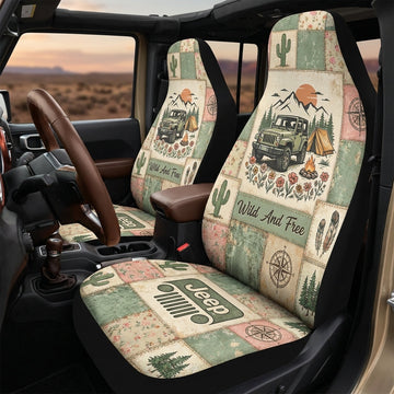 Wild And Free Car Seat Cover TN0508261514