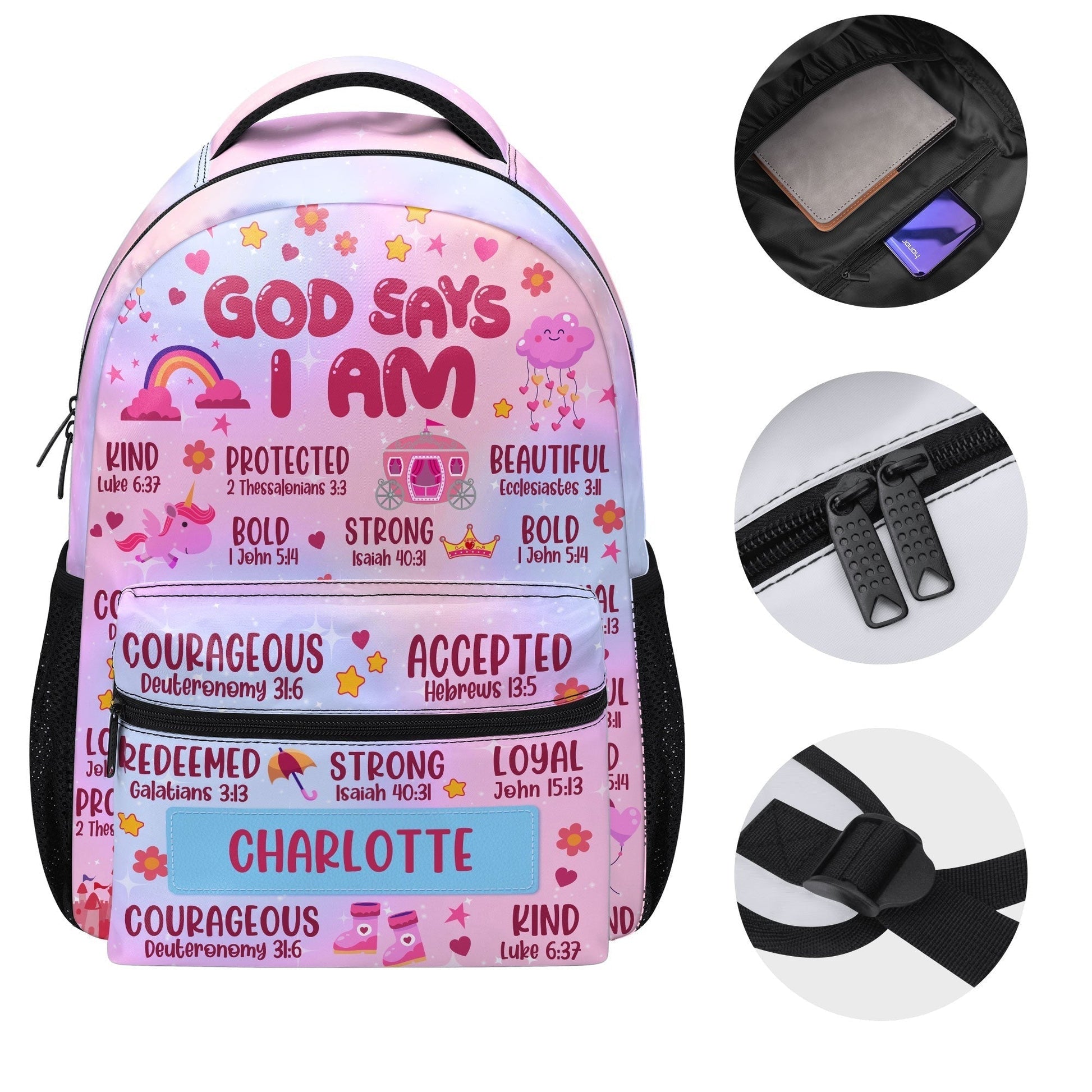 Back To Kindergarten And Beyond - Personalized Kid Backpack - Back To School Gift For Kids - DSNY