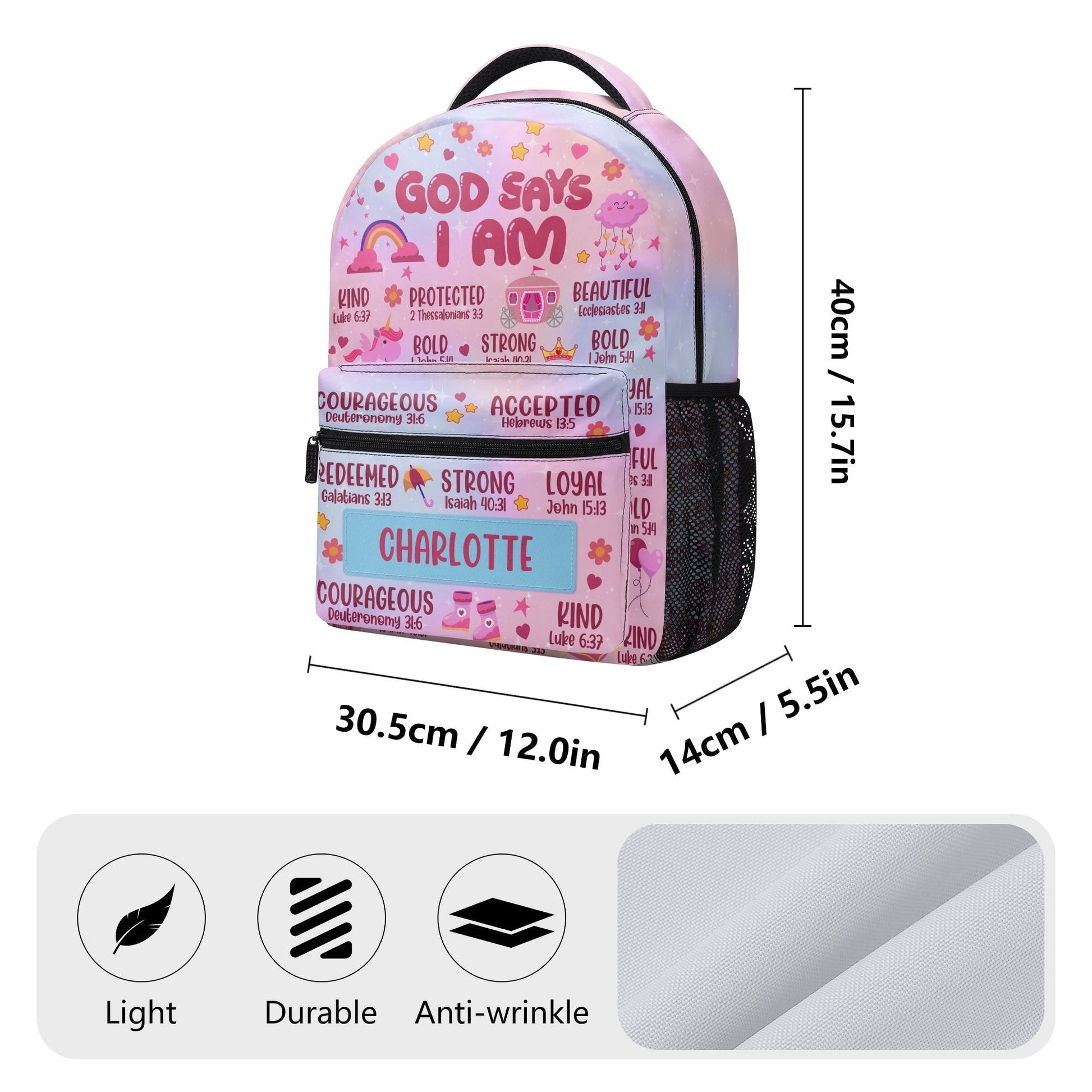 Back To Kindergarten And Beyond - Personalized Kid Backpack - Back To School Gift For Kids - DSNY