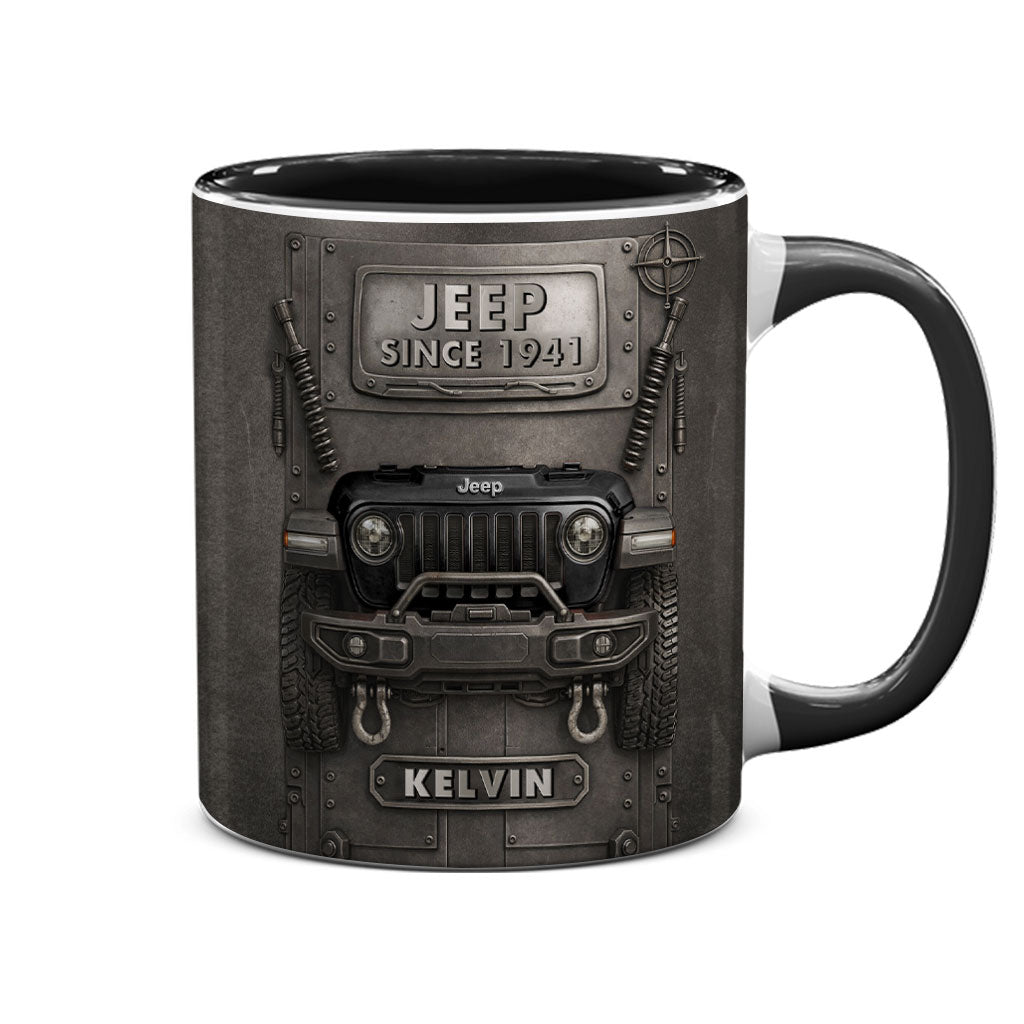 Personalized Jeep Since 1941 Coffee Accent Mug DN1408261655