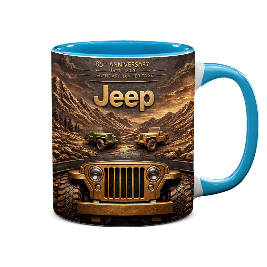 Jeep 85th Anniversary Coffee Accent Mug DN1408261640