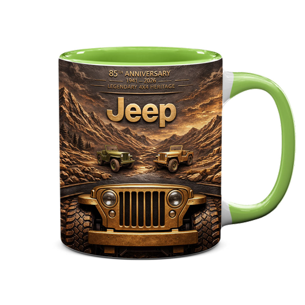 Jeep 85th Anniversary Coffee Accent Mug DN1408261640
