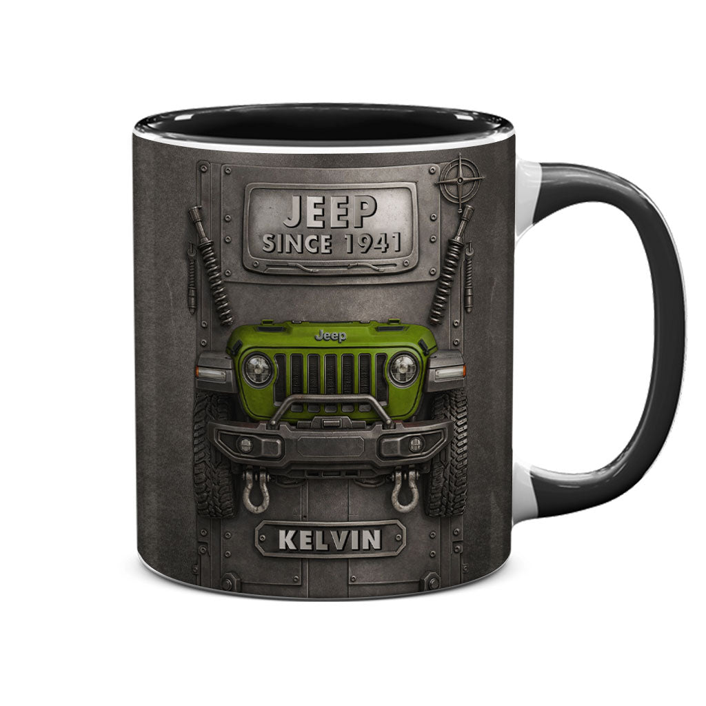 Personalized Jeep Since 1941 Coffee Accent Mug DN1408261655