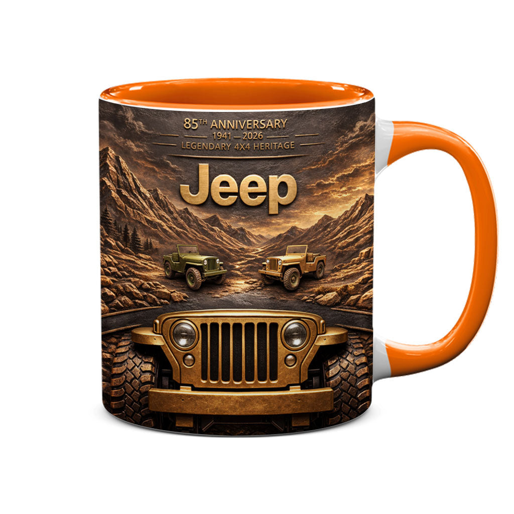 Jeep 85th Anniversary Coffee Accent Mug DN1408261640