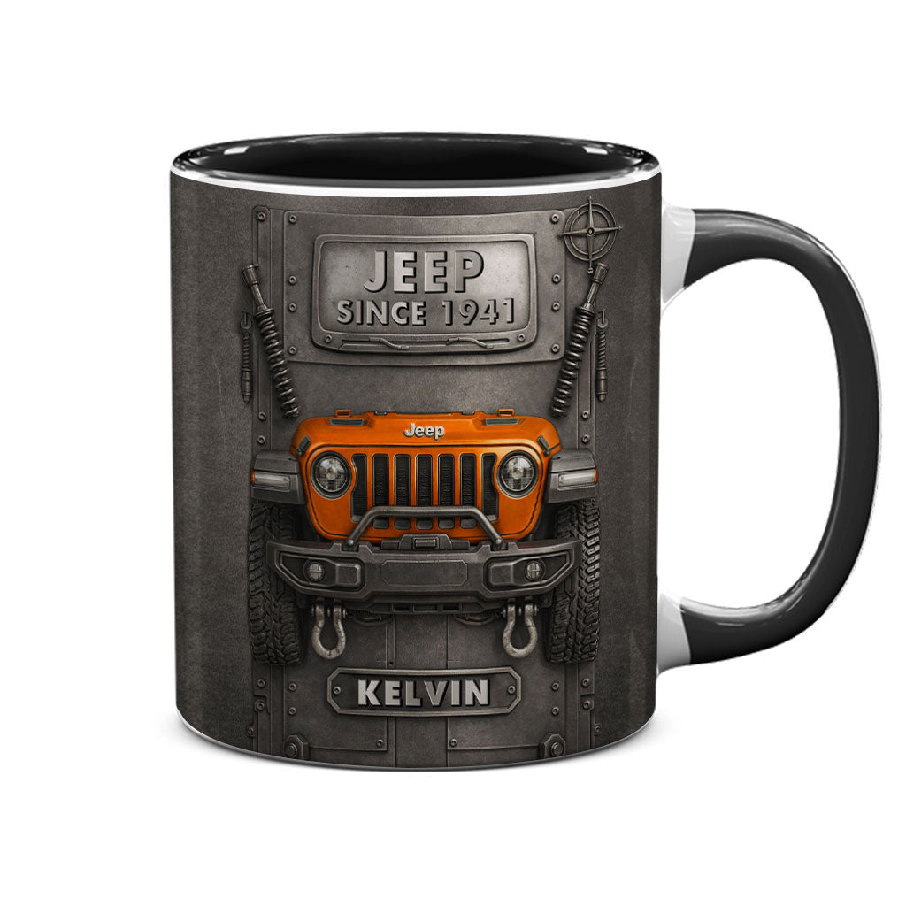 Personalized Jeep Since 1941 Coffee Accent Mug DN1408261655