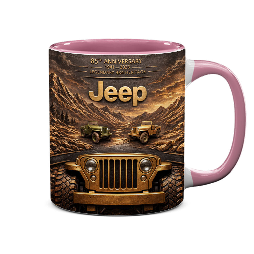 Jeep 85th Anniversary Coffee Accent Mug DN1408261640