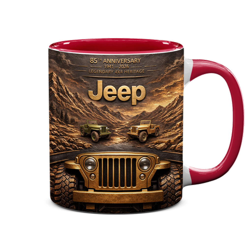 Jeep 85th Anniversary Coffee Accent Mug DN1408261640