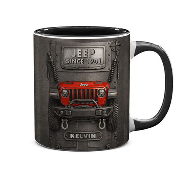 Personalized Jeep Since 1941 Coffee Accent Mug DN1408261655