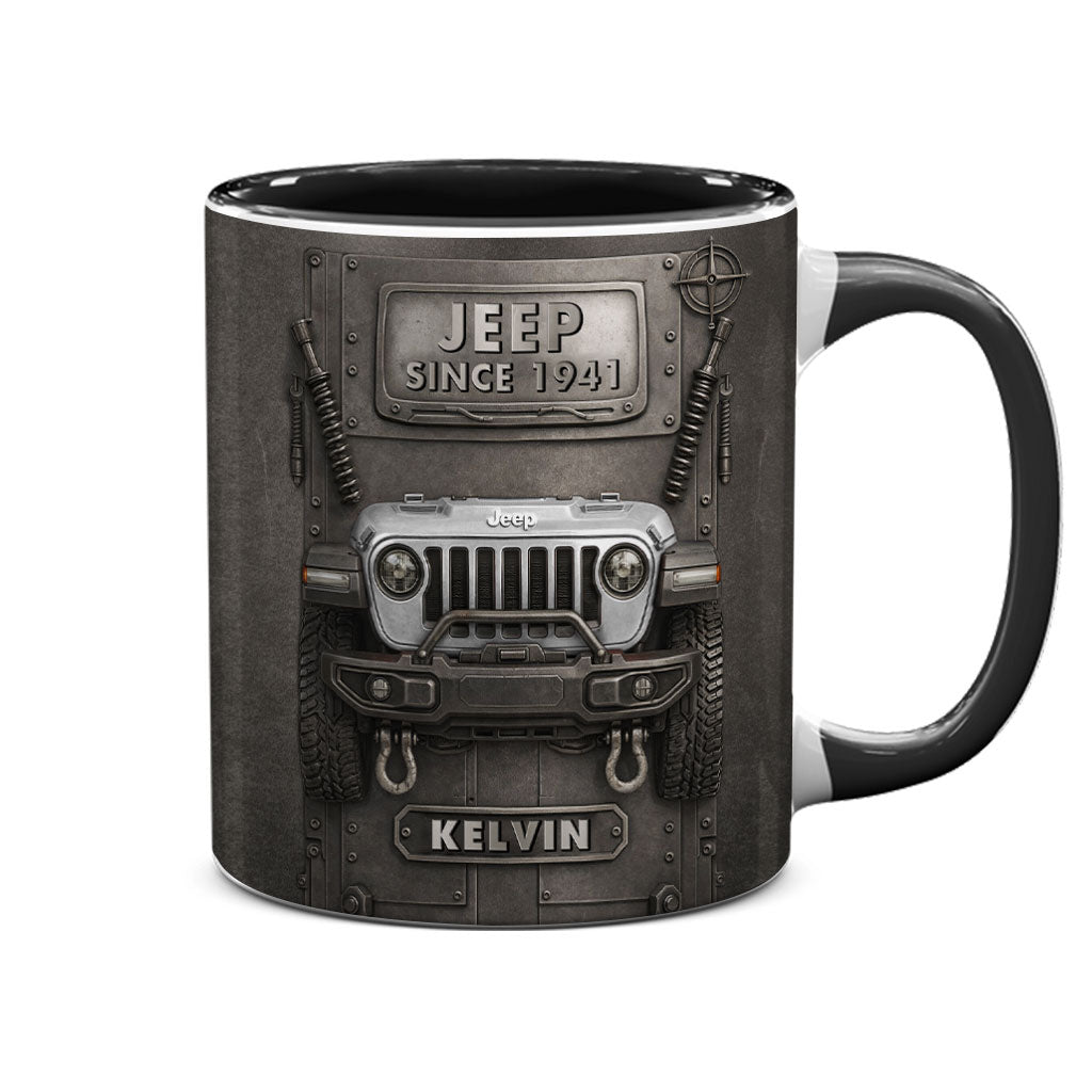 Personalized Jeep Since 1941 Coffee Accent Mug DN1408261655