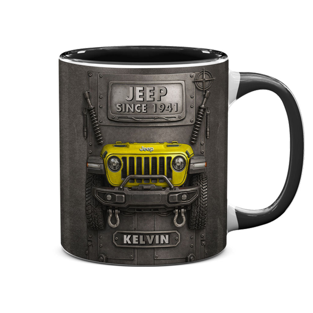 Personalized Jeep Since 1941 Coffee Accent Mug DN1408261655